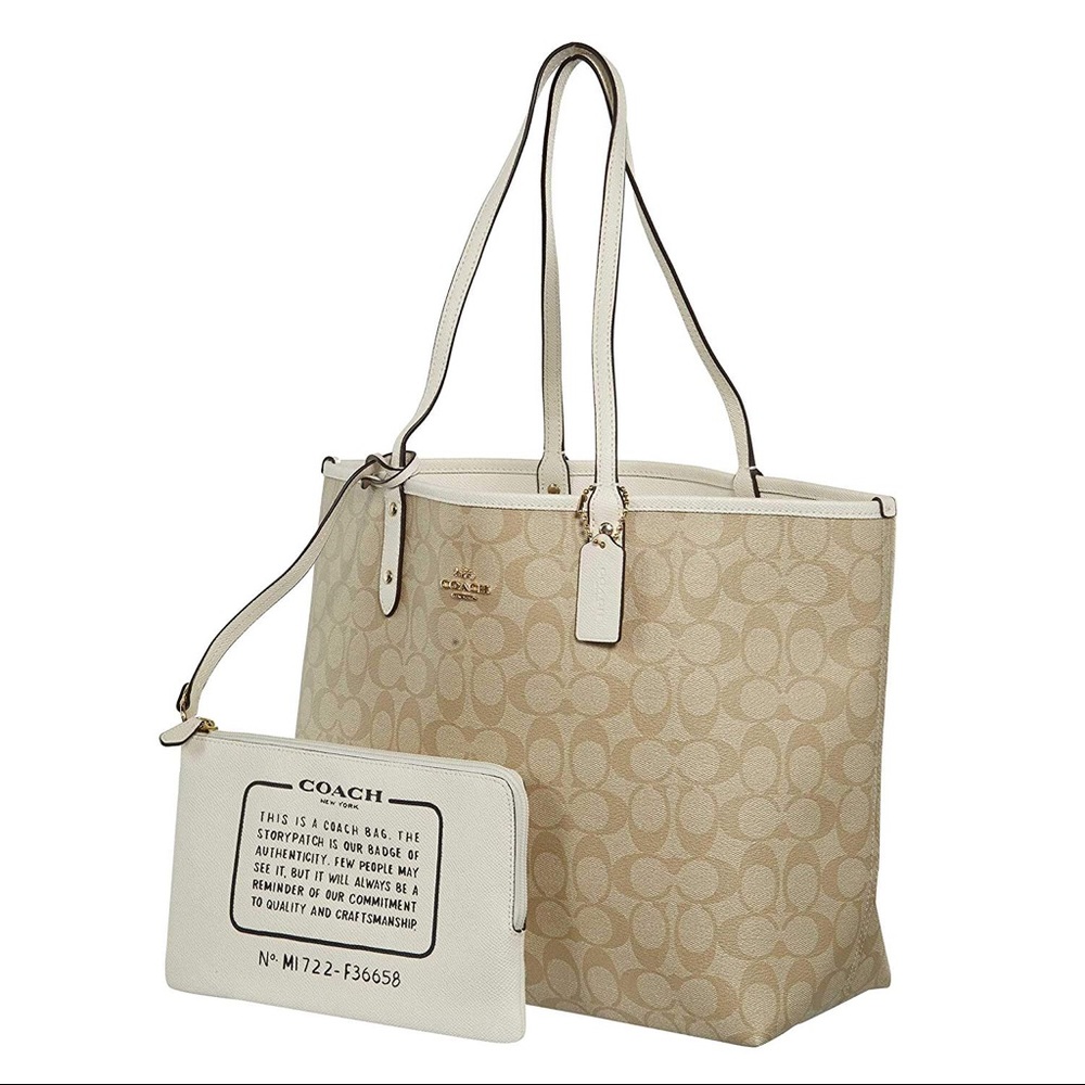 NWT - Coach City Tote | Reversible